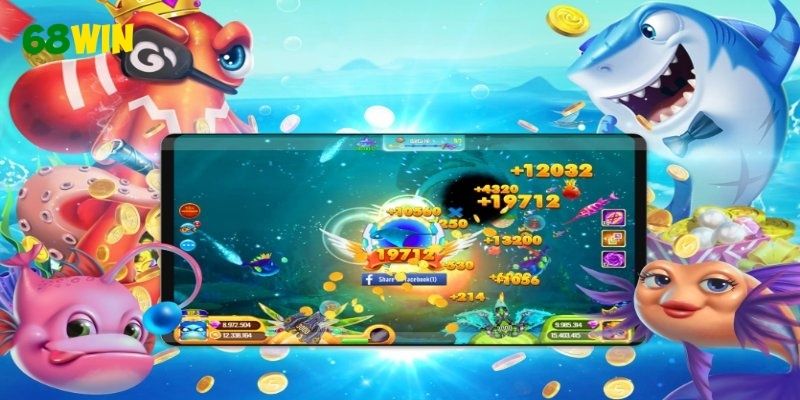 Bắn cá 68WIN đồ họa đỉnh cao, săn boss cực đã